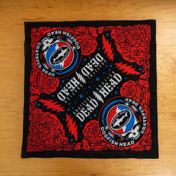 Grateful Dead Other - Dogfish Head x Grateful Dead Bandana – Limited Edition -Brand New in packaging